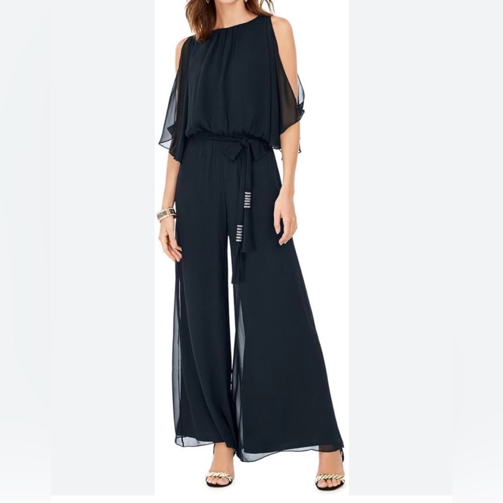 Elegant Navy Blue Maxi Dress MSK